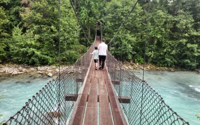 Cal Cheak Suspension Bridge: Whistler, BC
